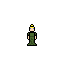 green dress woman