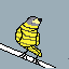 stripe bird