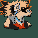 bakugou wolf super rare