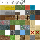 mine craft texture x ray