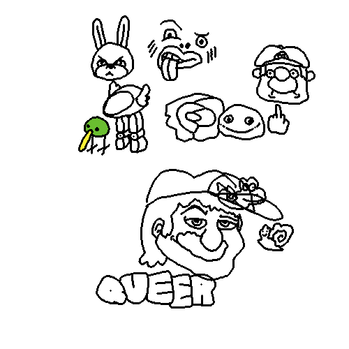 doodle shit 4 14