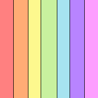 pastel rainbow background