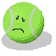 anxiety tennis ball
