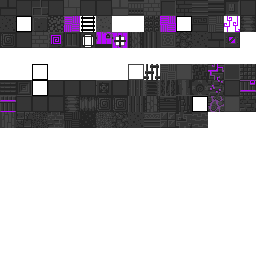 black and purple