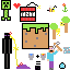 minecraft pixel art
