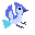 in game blue jay sprite