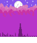 purple moonligth
