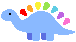 dino rainbow