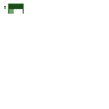 dungeon tilemap green