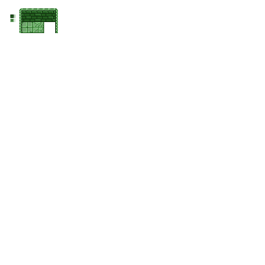 dungeon tilemap green