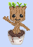 baby groot dancing