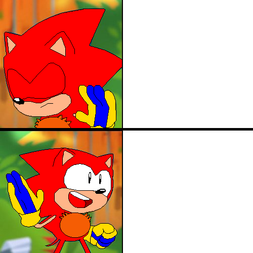 a hand drawn firestorm meme template