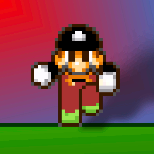 my mario oc running