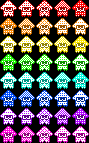 rainbow pixel squiddies splatoon