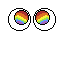 rainbow eyes