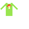 scoopmididressgreen