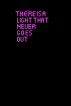 thereisalight