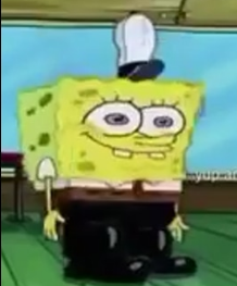cursed image spongebob