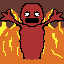 elmo burning in hell