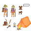 pixel character