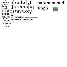alphabet