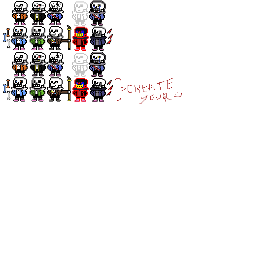 sanes v2 more sans from other aus