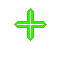 green neon crosshair 1 0