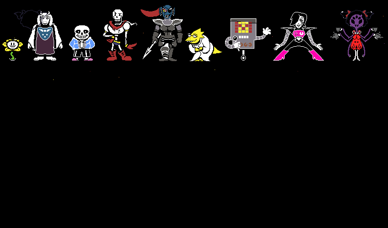 colored undertale
