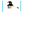 pixel art befana