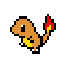 charmander pixel art