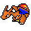 charizard pixel art