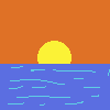 posta de sol