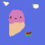 homework pixel cute ice cream