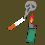 cigarro amb el seu millor amic