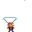 mario mit falschirm