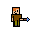 terraria minecraft alex with a diamond sword