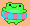 cute froggy in a pool floatie