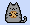 cute cat holding chocolate chip cookie
