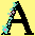 pretty letter a