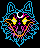 neon wolf