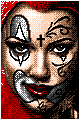 beautiful female joker