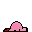 Slightly Shaded Sleeping Kirby