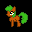 green unicorn