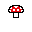 red&white mushroom