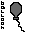 grey balloon
