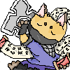 Ninja Cat - Purple