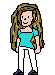 me with brown hair
