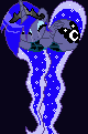 Sad Luna My little pony
