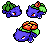 Bulbasaur, Ivysaur, and Venusaur