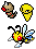 Weedle, Kakuna, and Beedrill